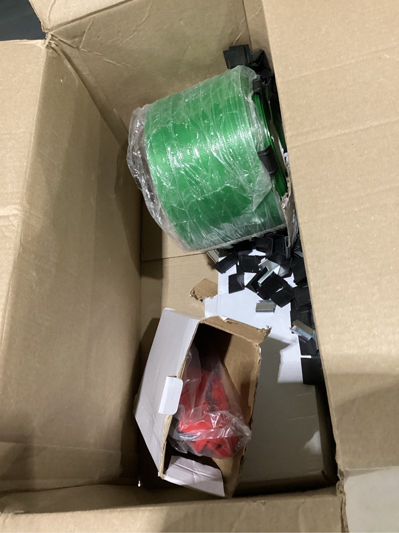 Pallet Packaging Banding Strapping Kit -Packaging 5/8" x 1000’ Polyester (PET) Strapping with Self D