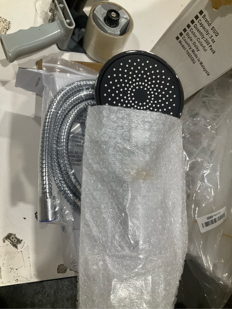 Condition photo showing Good Condition for filtered shower head with handheld, high pressure shower head with filters, 3 modes water softener shower head with detachable filters, reduce dryness on skin and hair, premium chrome