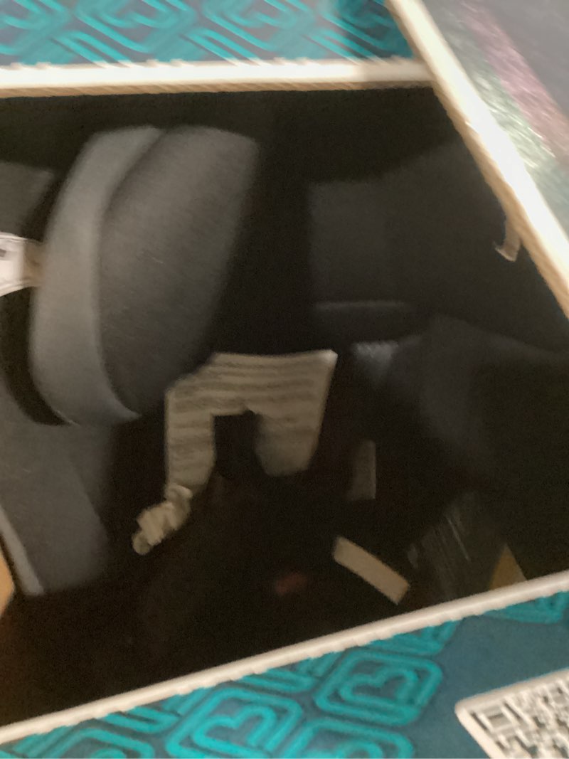 Condition photo showing Good Condition for safety 1st ellaris 3-in-1 convertible car seat, slim fit design, rear & forward-facing, 5-position headrest, 3-across fit, travel-friendly with machine-washable seat pad, smokey haze