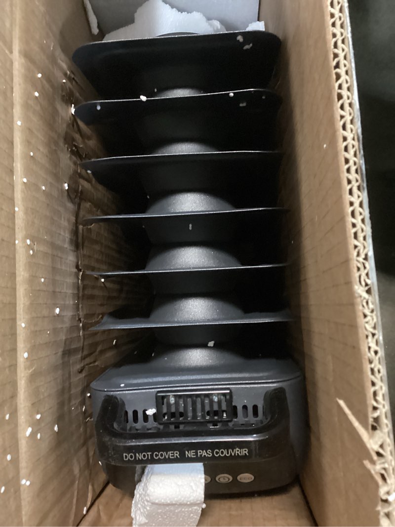 Condition photo showing Good Condition for amazon basics portable oil space heater with remote control, 7 oil-filled fins, adjustable thermostat, 3 heat settings, tip-over and overheat protection, etl safety certificate, 1500w, black digital & remote control