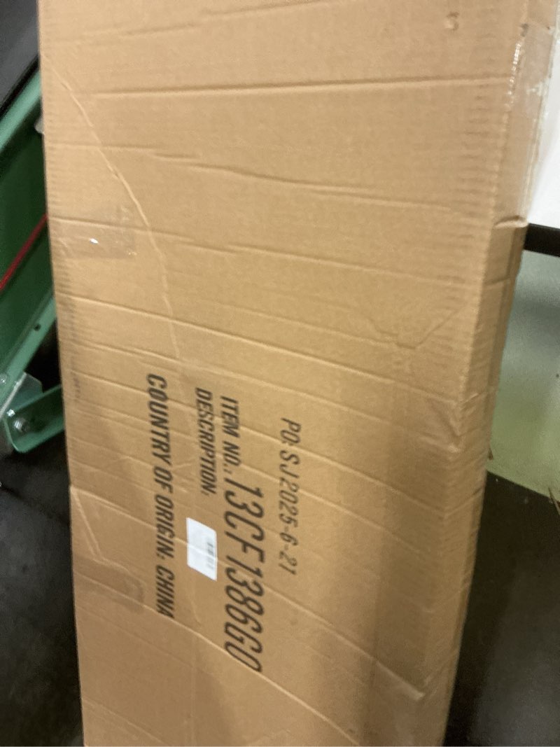 Condition photo showing New/Like New for Metal Free Standing Adjustable Display Stand Scroll Easel with Chain Support, White Easel Stand for Sign, Wedding, Picture Frame. (No Installation Required) Scroll-White