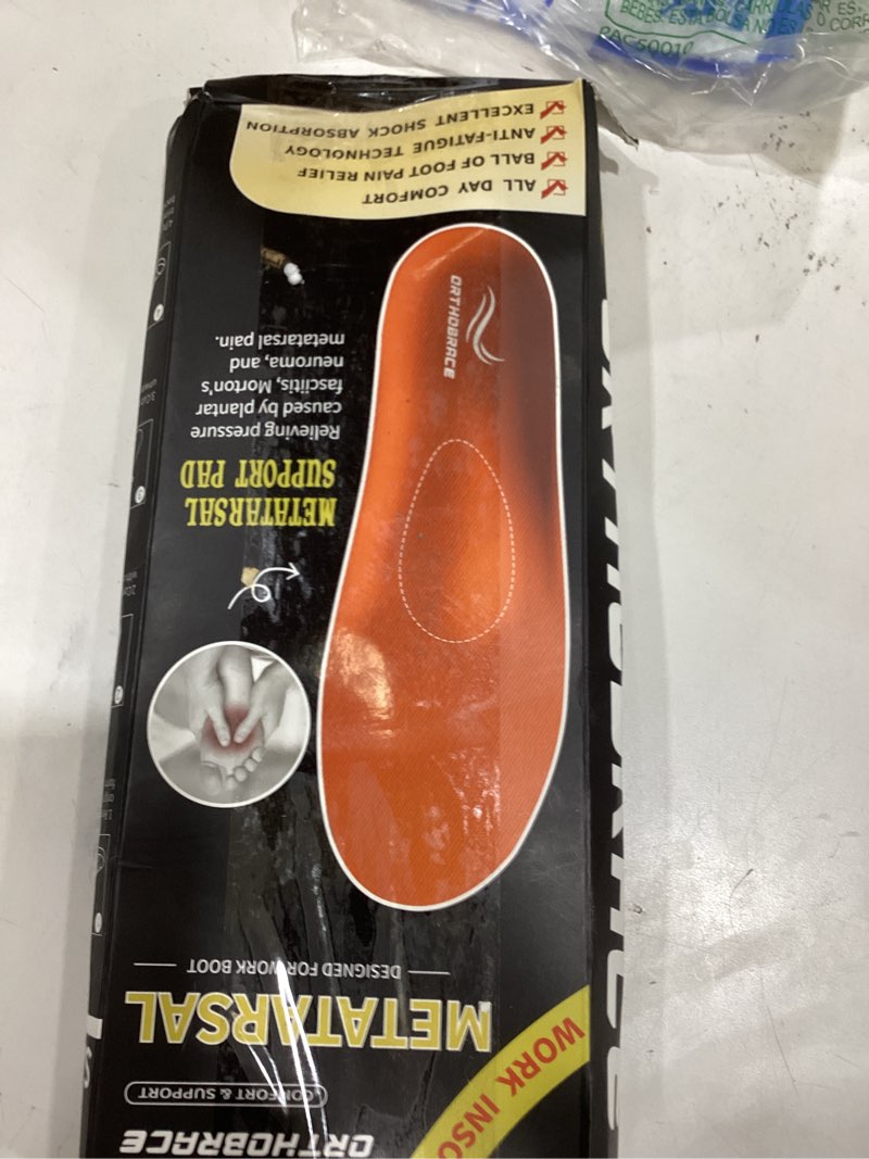 Condition photo showing New/Like New for Metatarsal Insoles, Plantar Fasciitis High Arch Support Insoles,Morton's Neuroma,Metatarsal Pads Men