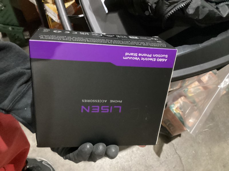 Condition photo showing New/Like New for LISEN Electric Retractable Car Phone Mount, iPhone Vacuum Electric Suction Cup Phone Mount, Suction Cup Magnetic Phone Holder, only for Mirror, for iPhone 17 Pro Max Plus 16 15 ~ X, Samsung Galaxy S25