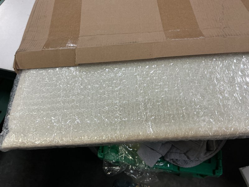 Condition photo showing New/Like New for leather desk pad protector 30" x 18" leather desk blotter with side rails desk mat for office home workplace desktop writing board christmas gifts for dad husband(black)