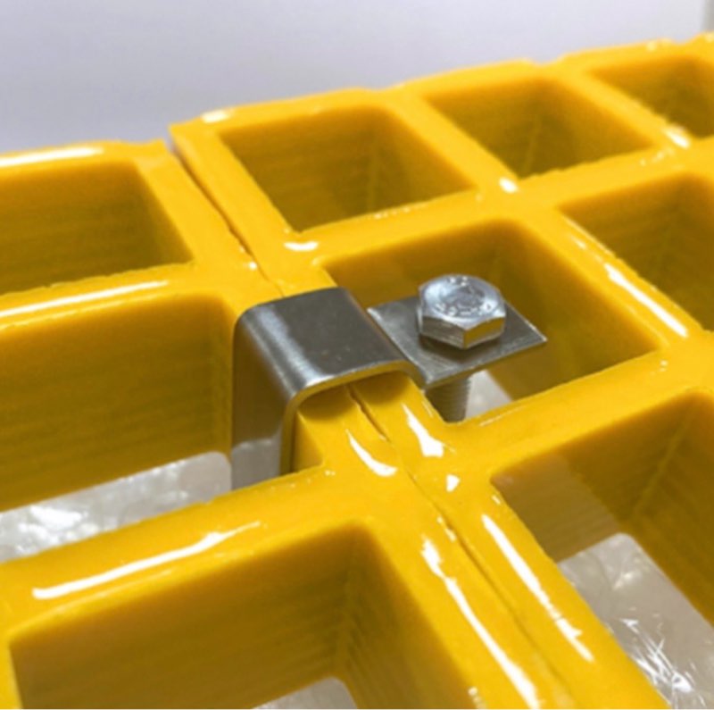 6x C-Clips for FRP Walkway Grates C-Clip