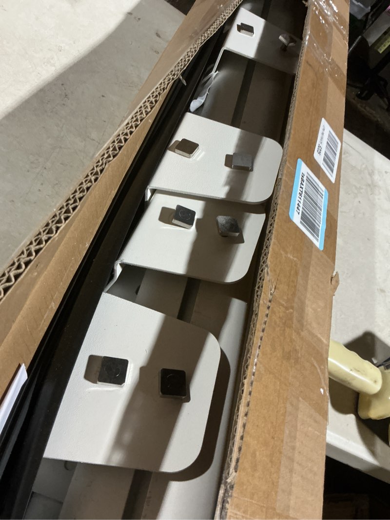 Condition photo showing As Is for MELIPRON Aluminum Van Roof Rack Fit for Ford Transit Connect, RAM Promaster City, Nissan NV200, Chevy City Express, 53" Ladder Rack for Cargo Van, White, 3 Crossbars