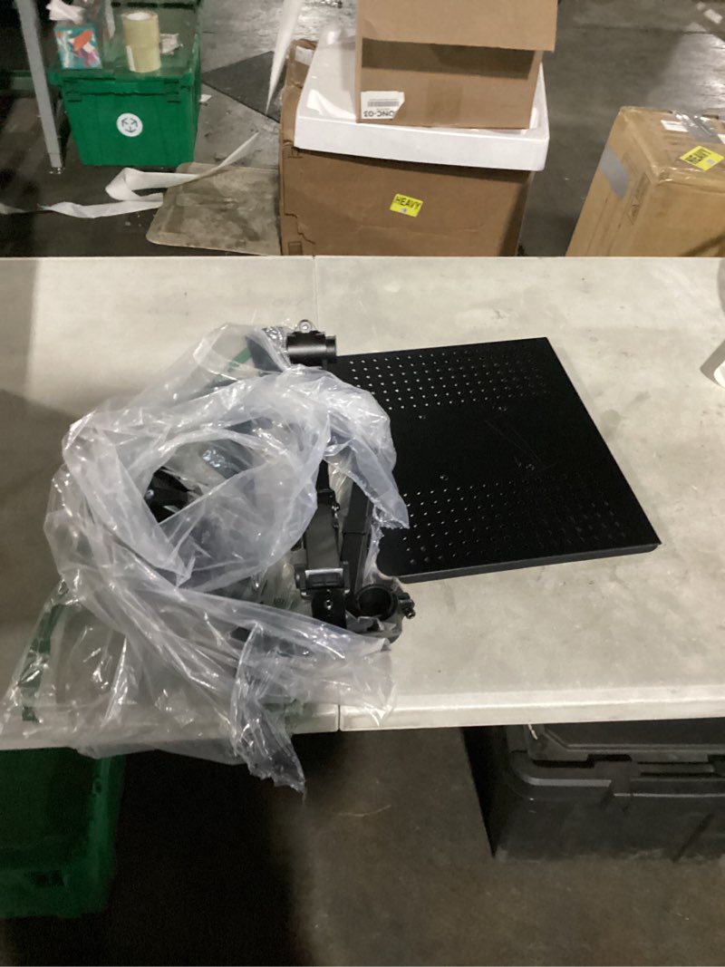 Condition photo showing Good Condition for huanuo adjustable monitor stand, single arm desk mount for 32 inch screen and 17 inch laptop, heavy duty ergonomic bracket holds 22lbs