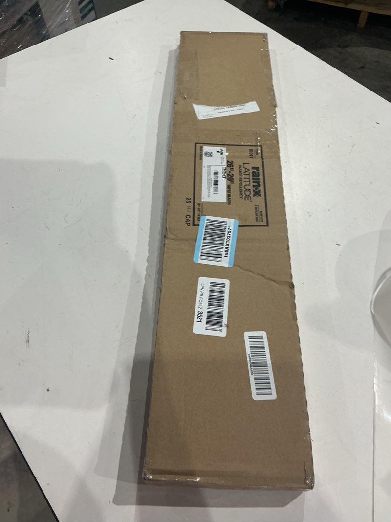 Condition photo showing New/Like New for rain-x 810197 latitude 2-in-1 water repellent wiper blades, 26" and 20" windshield wipers (pack of 2), automotive replacement windshield wiper blades with patented rain-x water repellency formula 26" and 20" latitude