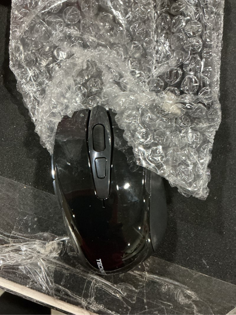 TECKNET Rechargeable Jiggler Wireless Mouse (BT5.0/3.0 & 2.4G) 4800 DPI Silent USB A & Bluetooth Mou