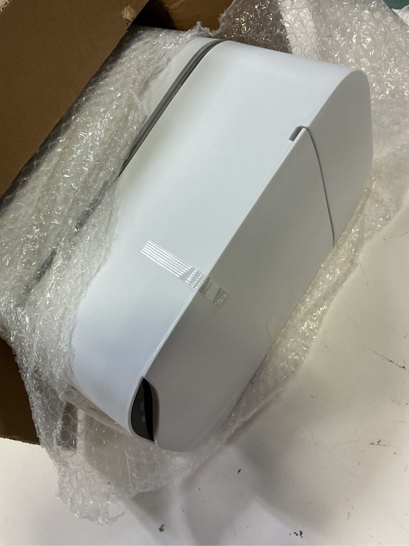 Condition photo showing Good Condition for mopup bathroom trash can, automatic bagging garbage can, 3.5 gallon slim smart small plastic trash bin, narrow motion sensor trash can for bedroom, office white
