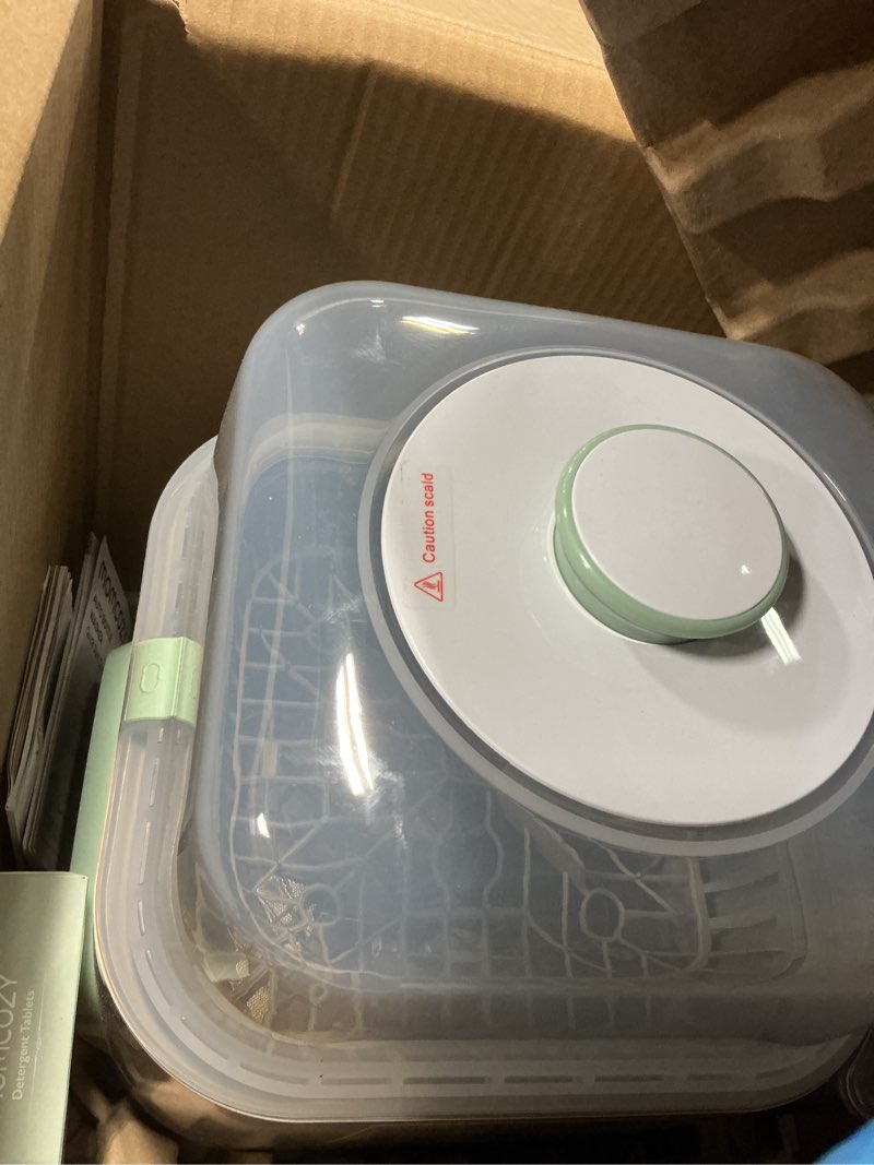 Condition photo showing New/Like New for Momcozy KleanPal Pro Baby Bottle Washer, Sterilizer & Dryer - All-in-One Cleaning Machine for Bottles, Pump Parts & Baby Essentials - Time-Saving & Effortless Care White