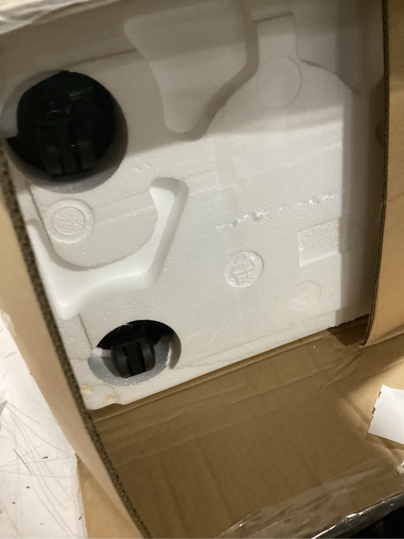 Condition photo showing As Is for waykar 150 pint 7,000 sq.ft dehumidifier with pump for basement & home, large room, smart compressor dehumidifier with drain hose & tank for commercial, 30–80% rh control, 90° auto swing, auto defrost black