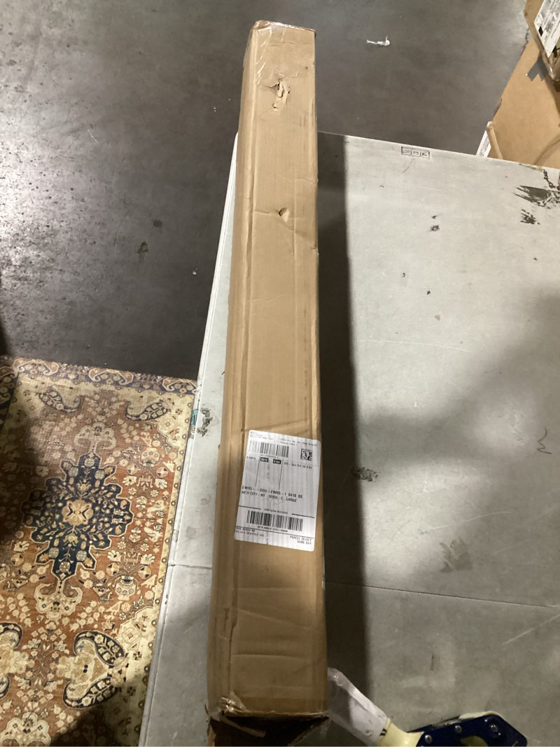 Condition photo showing Good Condition for LazBlinds Cordless Bamboo Roman Shades, Privacy Blinds for Interior Windows, Room Darkening Roll Up Bamboo Blinds for Home & Patio, 45.5" W x 64" H, Highfield Teak Pricacy - Highfield Teak 45 1/2" W x 64" H