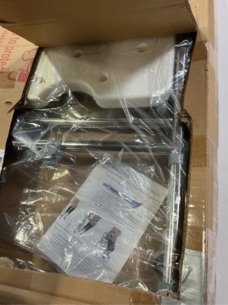 Condition photo showing New/Like New for Elderly Assis Medical Shower Bath Seat Adjustable Shower Chair Portable Bath Seat Shower Chair Seat Bench for Seniors Disabled Injured with Handle Shower Chair 202-8f