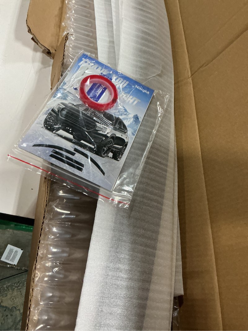 Condition photo showing New/Like New for nilight tape-on rain guards for ford fusion 2013 2014 2015 2016 2017 2018 2019 2020, window visors vent wind deflectors-4pcs ford fusion 2013-2020