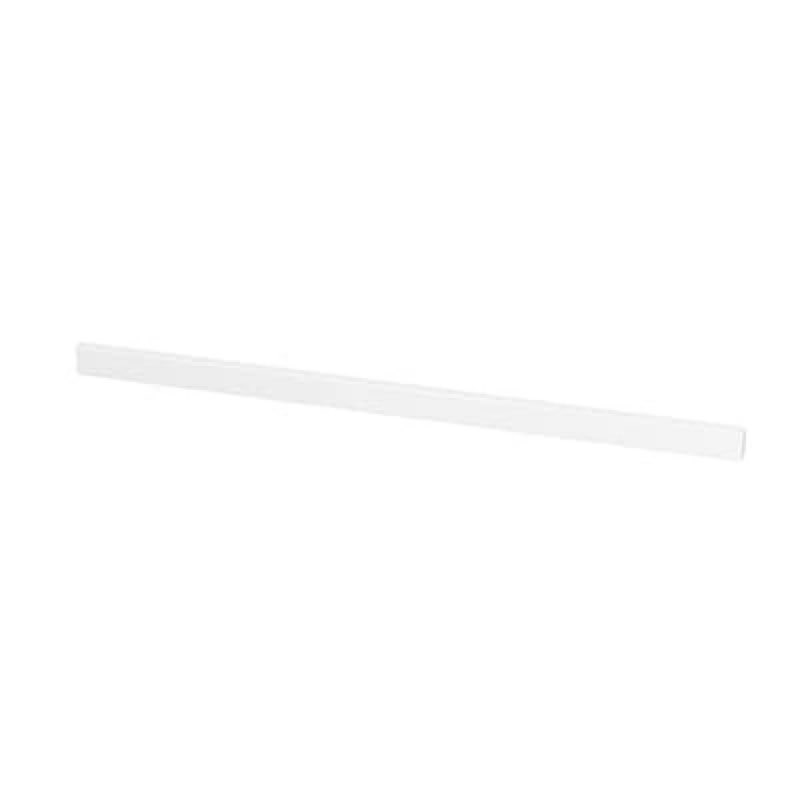Project Source 2.37-in H x 49-in L White Cultured marble Bathroom Backsplash