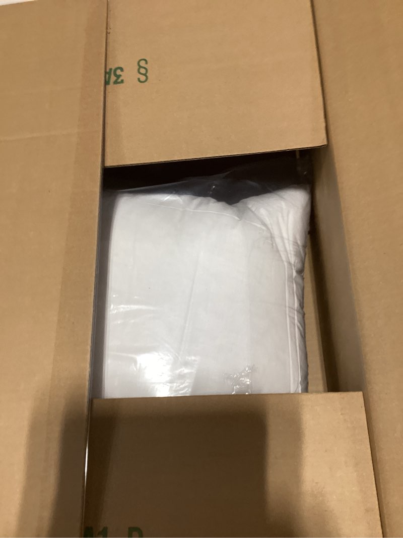Condition photo showing Good Condition for MoonRest® 25x25 Inch Synthetic Down Alternative Square Pillow Insert Form Stuffer for Sofa Shams, De