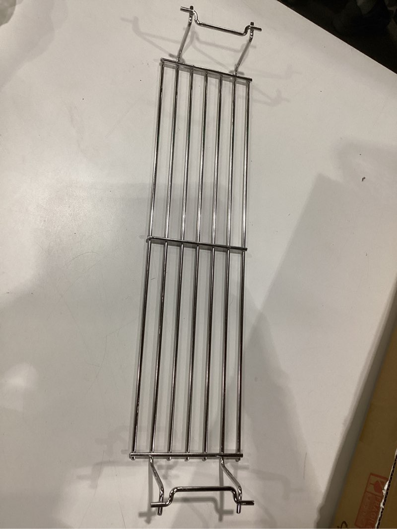 Condition photo showing Good Condition for hisencn stainless steel warming rack for weber spirit 200 & spirit ii series with front control knob, fits spirit e210 s210 e220 s220 gas grills, compatible with weber 69866 67026 21.5" l for spirit 200 with front knobs