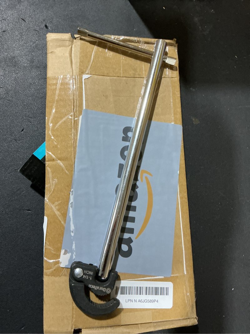 Condition photo showing Good Condition for DURATECH 11" Basin Wrench, Sink Wrench, Adjustable Tap Nut Spanner Basin Spanner, Capacity of 3/8" to 1-1/4" for Fixing Back and Union Nuts Under Sink