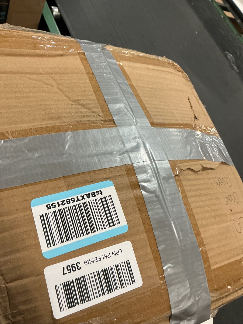 Condition photo showing Good Condition for VEVOR 50 Pcs Flat-Front Chair Covers Polyester Spandex Stretch Slipcovers for Wedding Party Dining Banquet, Black 50PCS Black-a