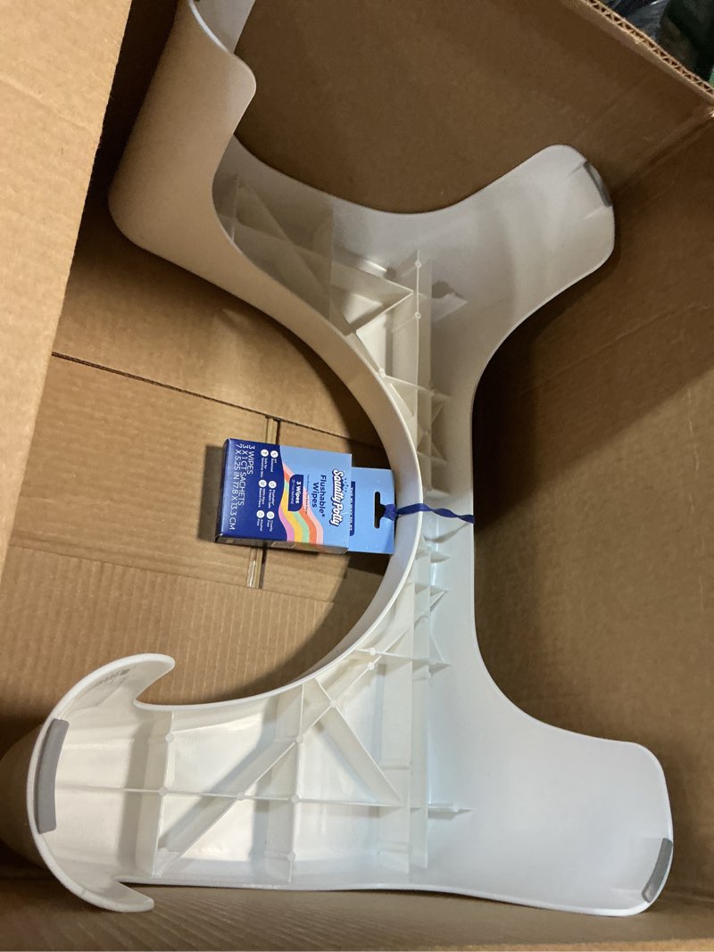 Condition photo showing Good Condition for Squatty Potty Simple Curve Toilet Stool. White