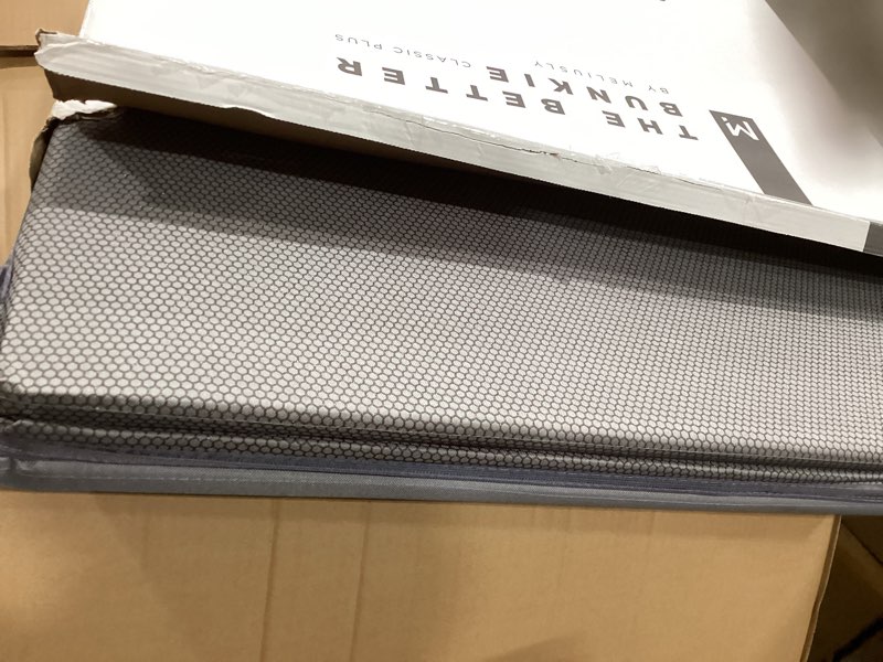 Condition photo showing Good Condition for meliusly heavy duty bunkie board queen size (60x80) - non-slip breathable bed support board for slatted bed frame, anti-sag under bed support, noise minimizing moisture resistant bed board queen (60x80'')