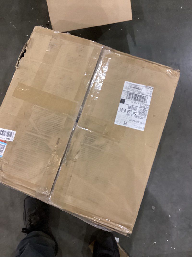 Condition photo showing New/Like New for YFO Home Office Desk Chair Office Rubber Casters Ergonomic Computer Chair with Lumbar Support Adjustable Height Rolling Swivel Executive Task Armrests Chair? Brown Leather