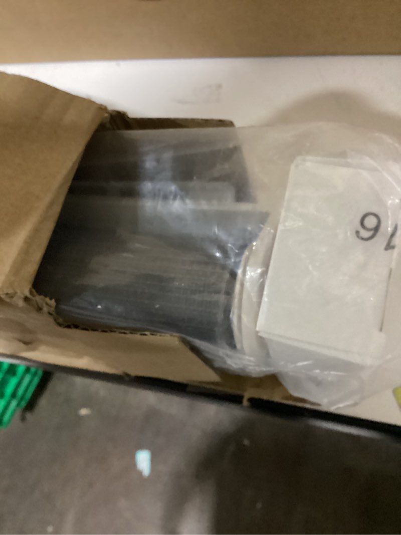 Condition photo showing New/Like New for LazBlinds No Tools No Drill Cordless Zebra Blinds for Windows, Dual Layer Light Control for Day and Night, Light Filtering Privacy Roller Blinds and Shades for Home, 24" W x 72" H, Grey Grey 24"W x 72"H