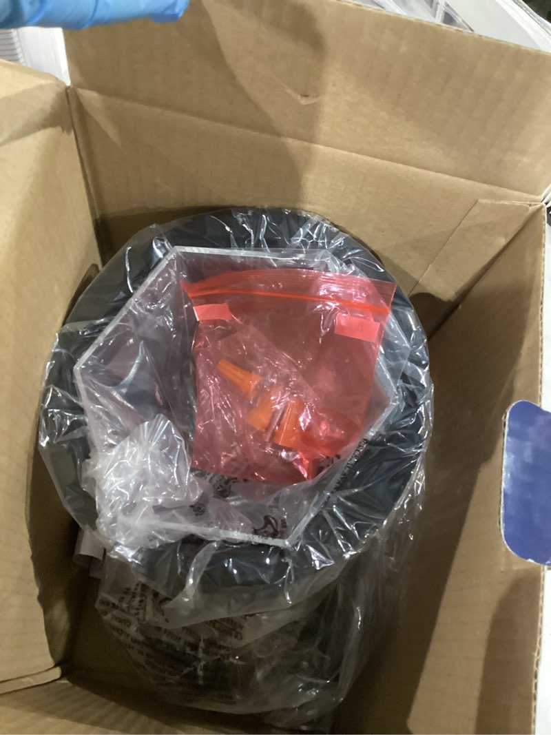 Portfolio 13.25-in H Matte Black Outdoor Wall Light