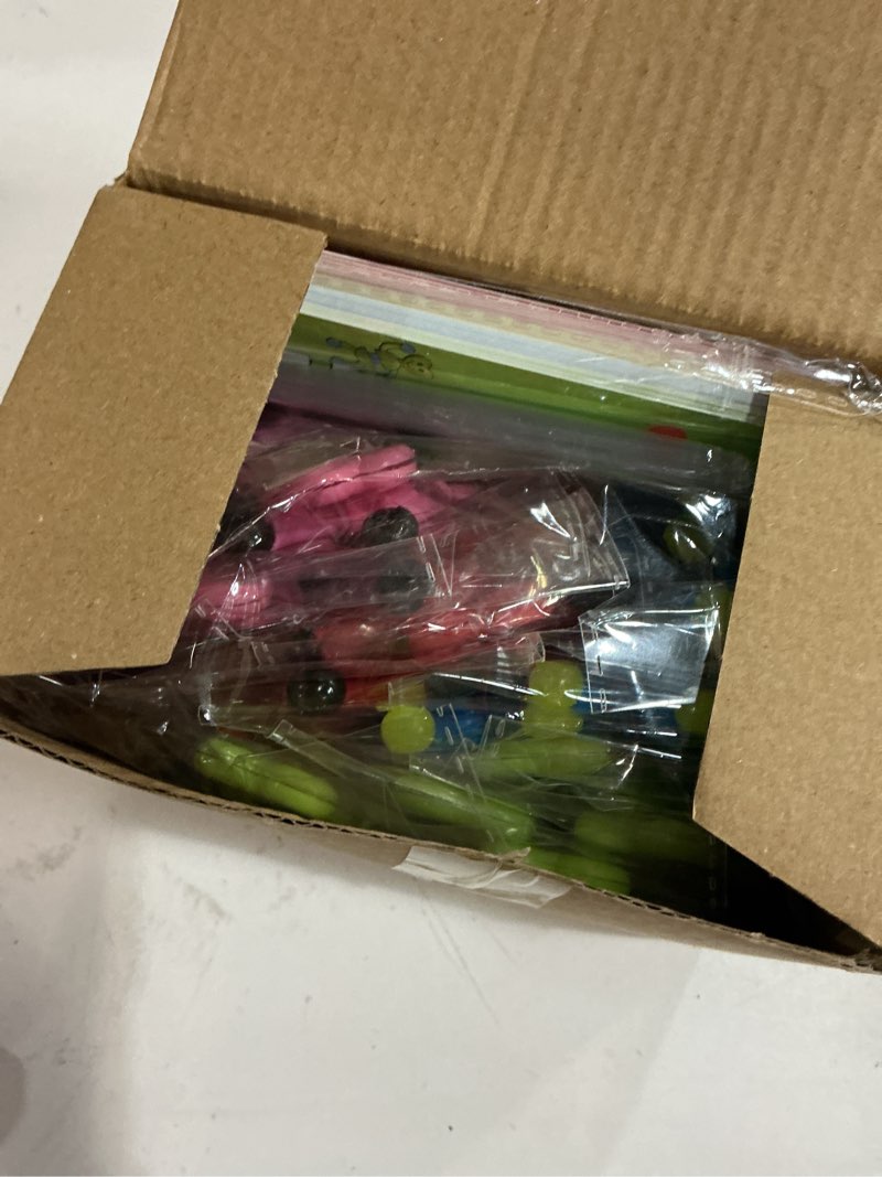 Condition photo showing New/Like New for 28 Pack Valentines Day Gifts for Kids Classroom Sticky Man Toys with Valentines Day Cards for Kids School, Sticky Wall Climbing Men Stress Relief Toys for Class Exchange Cards Gifts Party Favors