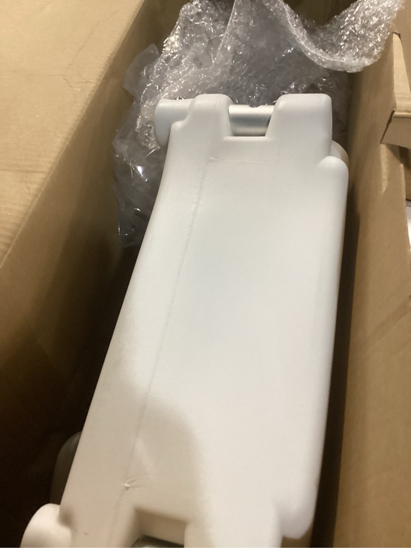 Condition photo showing Good Condition for drive medical 2-in-1 raised toilet seat with removable padded arms - elevated bathroom safety support - secure locking attachment - easy height assistance - durable plastic construction standard