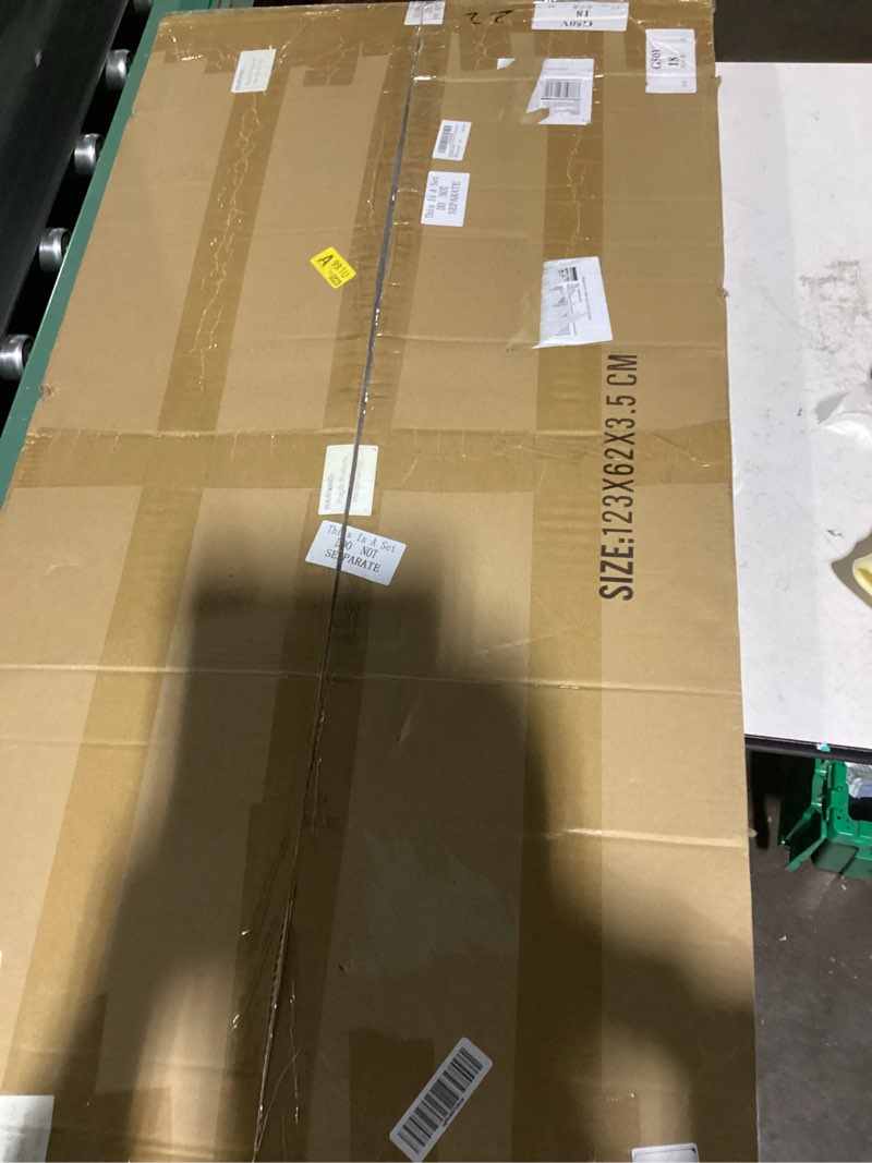 Condition photo showing Good Condition for 4 pack 22.5" x 46.5" x 0.2" fluorescent light covers close to ceiling lights diffuser panels polycarbonate lighting sheets for commercial office classroom replacement (milky white) 4 milky white