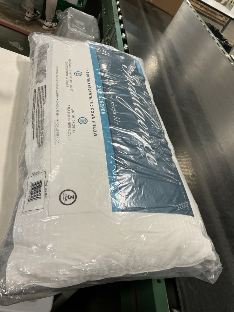 Condition photo showing Good Condition for Indulgence Side Sleeper Pillow by Isotonic 36"x20" King King (Pack of 1)