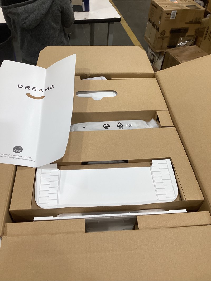 Condition photo showing New/Like New for dreame d20 pro plus auto-empty robot vacuum and mop