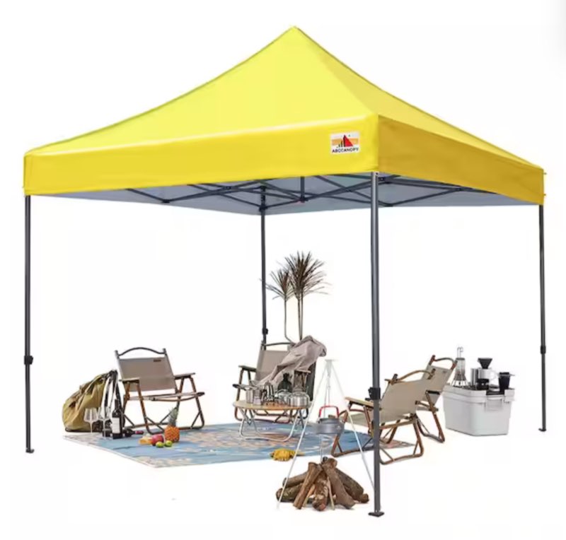 VEVOR, Party Tent, Yellow, Size Unknown