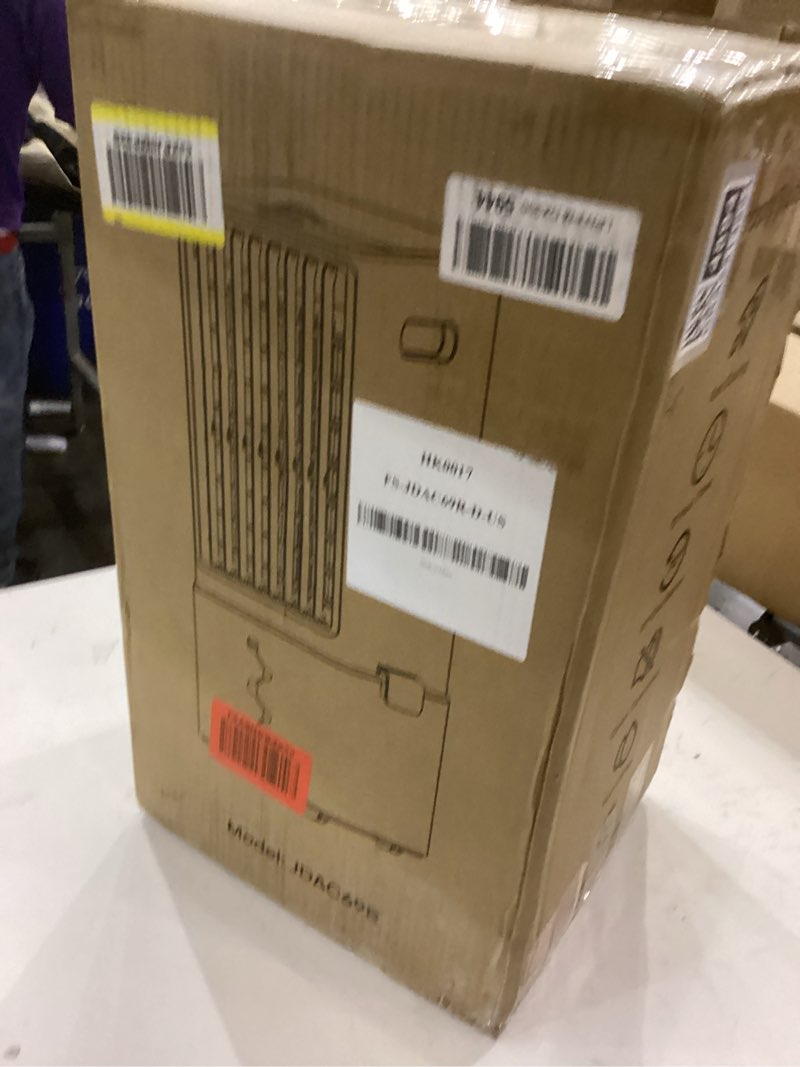 Condition photo showing As Is for Windowless Air Conditioner w/ 4 Modes & 3 Speeds, Waterless Alert, 2.4-Gal Tank for 20H Cooling, 12H Timer, 20FT Remote, 70° Auto Swing Evaporative Air Cooler, Portable AC Unit for Bedroom