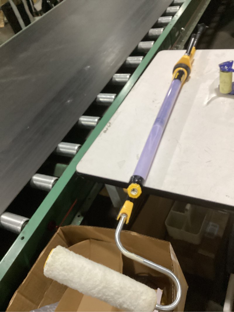 Condition photo showing As Is for wagner spraytech 2419329 paintstick ez roller paint roller, long handle extension roller for painting interior walls and ceilings