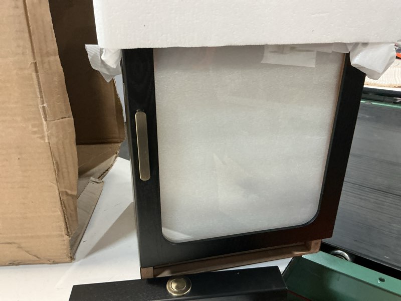 Condition photo showing Good Condition for tesonway cigar humidor, desktop cigar humidor cabinet light control system with spanish cedar wood s