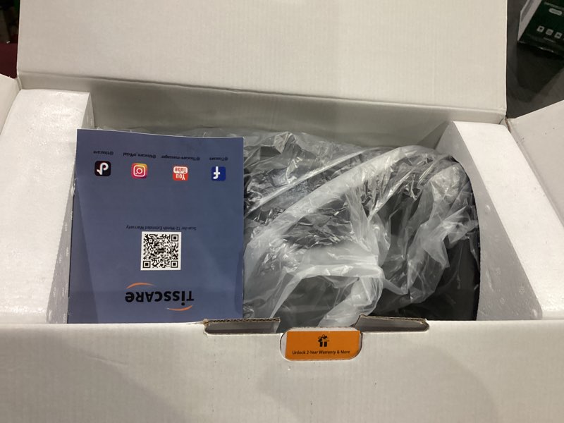 Condition photo showing Good Condition for TISSCARE Shiatsu Foot Massager with Heat, FSA Eligible HSA Foot Massager for Plantar Fasciitis, Neuropathy, Circulation and Pain Relief, Massage Feet at Home/Office, Gift for Men and Women 2026 New Upgraded,gray