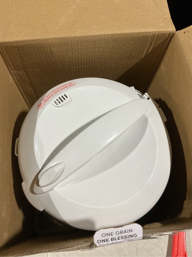Condition photo showing As Is for aroma housewares 8-cup (cooked) (4-cup uncooked) cool touch rice cooker (arc-914s)
