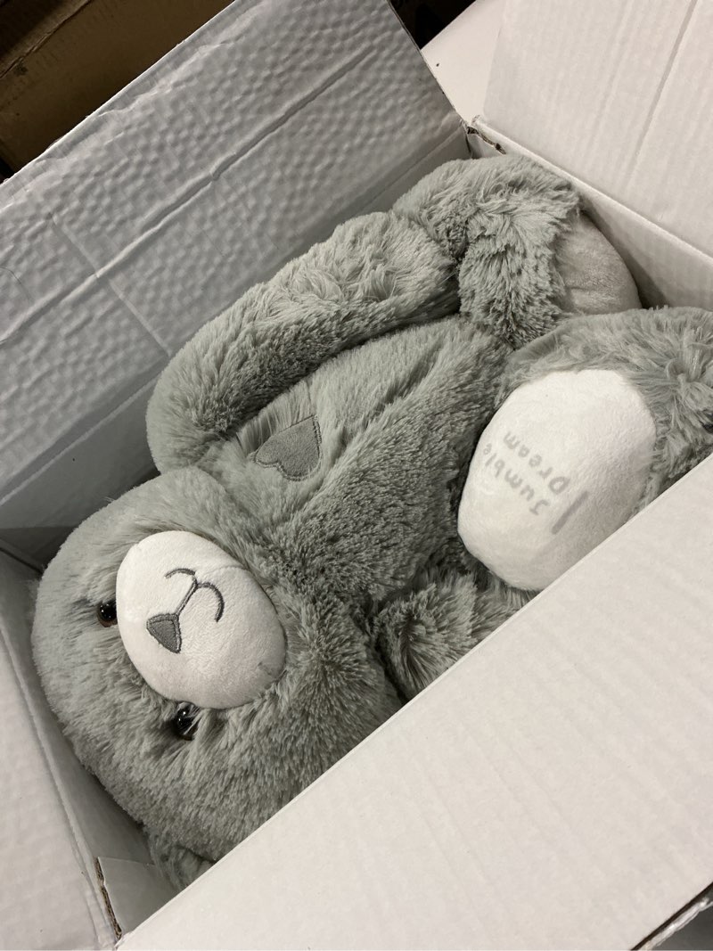 Condition photo showing Good Condition for jumble bear 4lb weighted stuffed animal bear toy – large soft plush teddy for toddlers, kids, teens & adults – sensory weighted plush toy stuffed animals for comfort for boys & girls