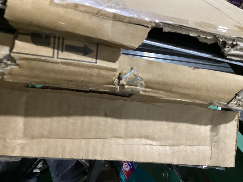 Condition photo showing As Is for 4FT Portable Wheelchair Ramp – 800lb Capacity, Folding Non-Slip Aluminum Handicap Ramp, Ramps for Wheelchairs for Home, Doorways, Stairs, Thresholds, Car Curbs, Scooters & Carts