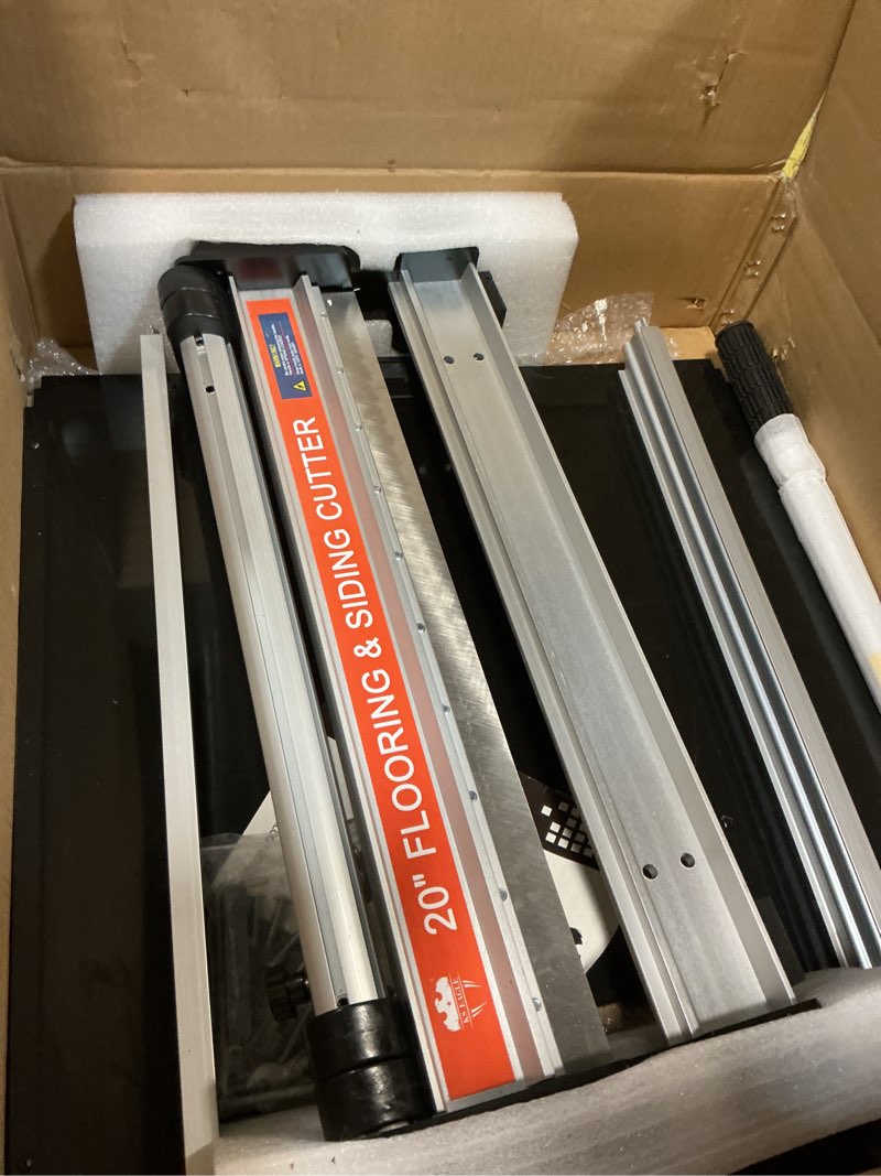 Condition photo showing Good Condition for 20" Pro Flooring Cutter, Vinyl Floor Cutter Kit For Laminate, Engineered Hardwood, Siding, LVT, VCT, SPC, LVP, WPC and Vinyl Plank (KC510H20)