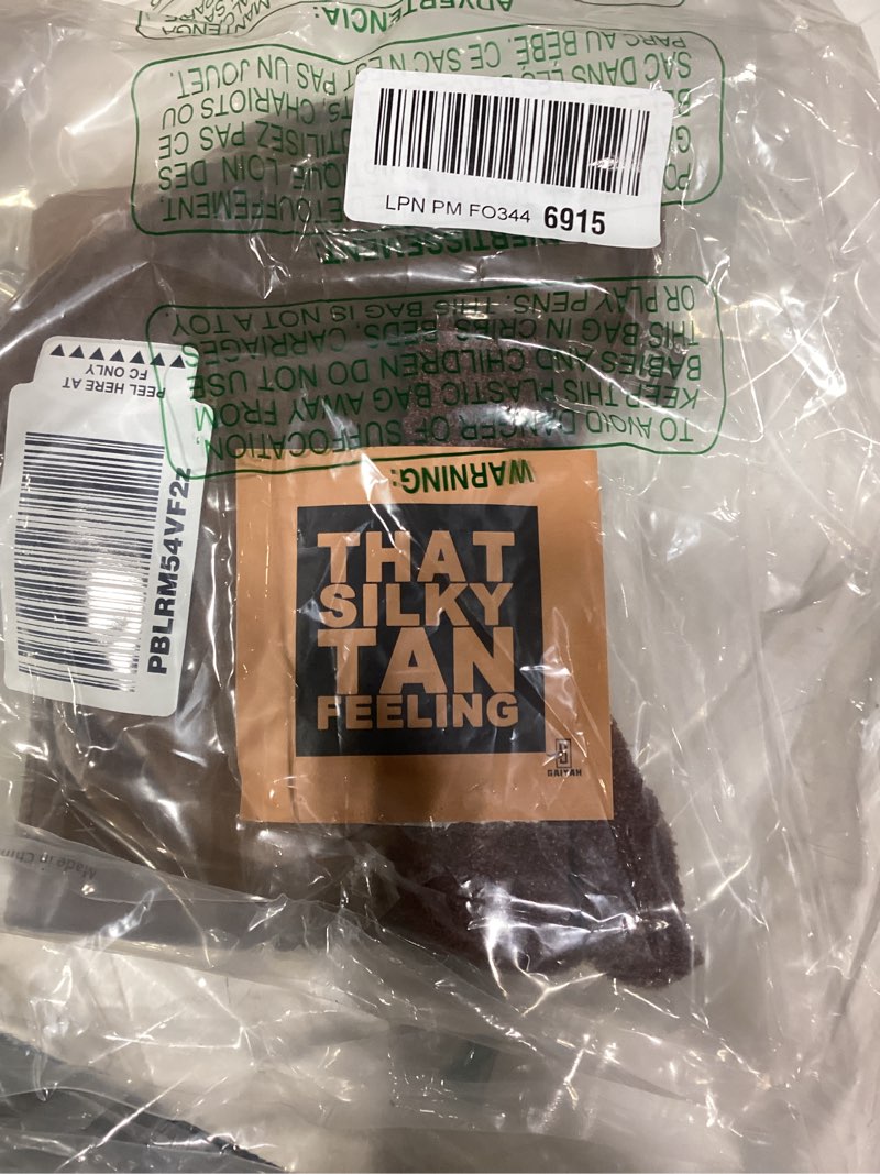 Condition photo showing New/Like New for GAIYAH Self Tanning Mitt Applicator Self Tanner Mitt Applicator Tanning Mitts Self Tanner With Thumb Ultra Soft Tanning Glove For Self Tan Mitt Applicator Brown