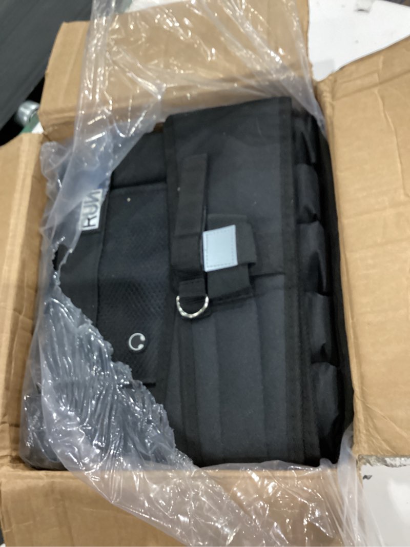 Condition photo showing Good Condition for runmax 20lbs - 150lbs adjustable weighted vest wtih shoulder pads option for men and women 40 lbs without shoulder pads black