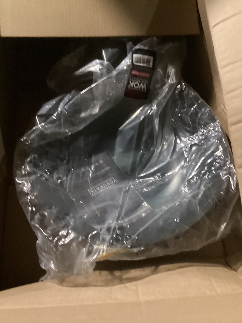 Condition photo showing Good Condition for YOSUKATA 13.5" Carbon Steel Wok Pan – Pre-Seasoned Flat Bottom Pow Wok for Stir Fry, BBQ, Grill & Camping – Traditional Japanese Chinese Cookware – Compatible with Induction, Electric, Gas, Open Fire