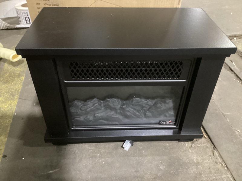 Condition photo showing Good Condition for duraflame Tabletop Stove Heater - black