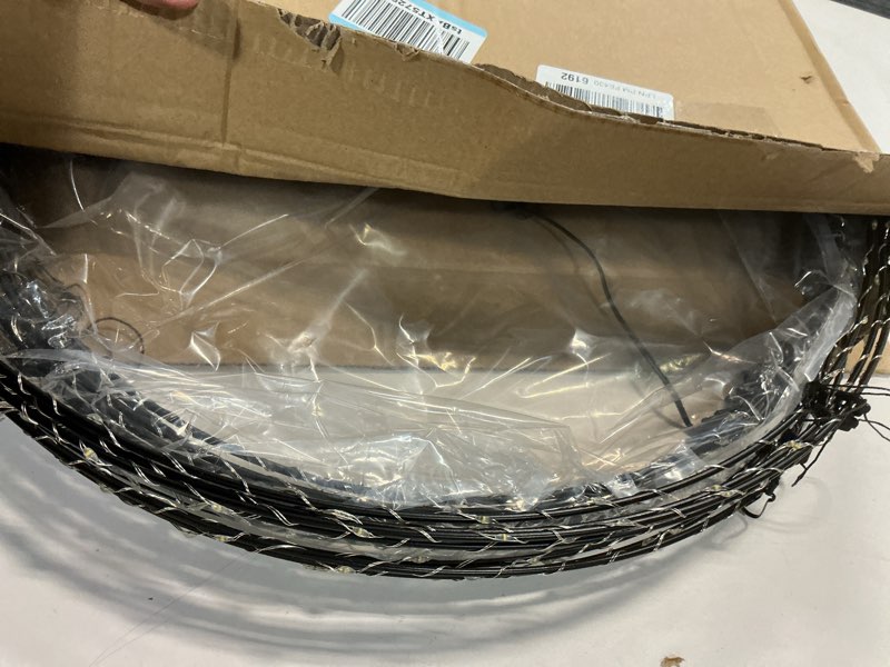 Condition photo showing Good Condition for Joomer 2 Pack Christmas Big Ball Lights, 20IN & 18IN Foldable Metal Sphere Lights Waterproof with Timer, Plug-in Hanging Tree Globe Light for Christmas Decorations-Warm White (Non-connectable) Warm White Plugin (20in+18in)