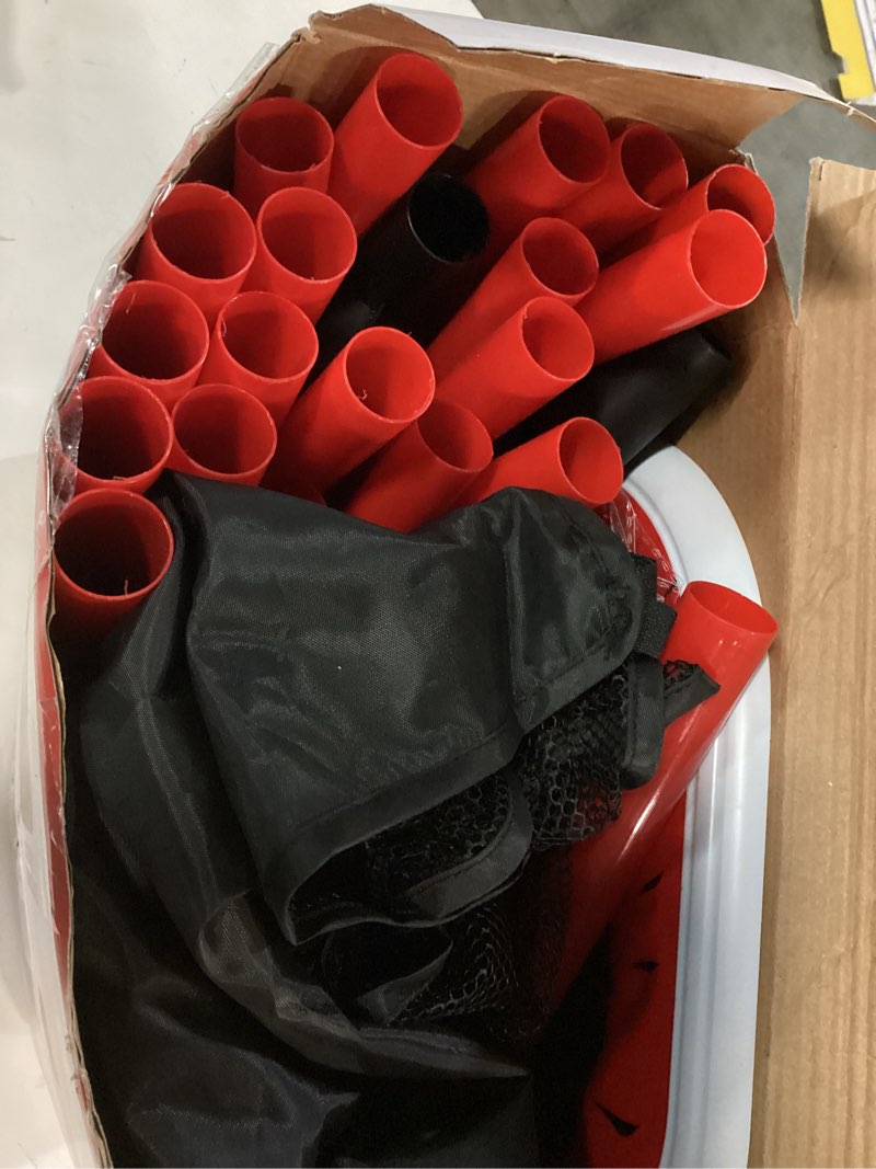 Condition photo showing Good Condition for Arcade Basketball Game Set for Kids 3-12 Years Old, Kids Basketball Hoop with 4 Balls & Pump, Indoor Outdoor Sports Play Toys, Basketball Games Toys, for Boys Girls Teens Red