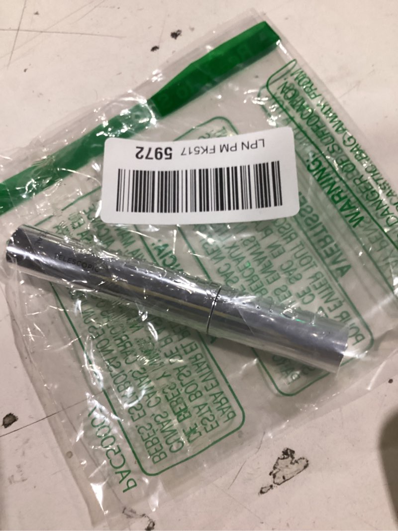 Condition photo showing Good Condition for L'Oreal Paris Extensionist Mascara, Lengthening, Volumizing, and Curling Formula For a Lash Extension Eye Makeup Look, Washable Blackest Black BLACKEST BLACK 0.41 Fl Oz (Pack of 1)